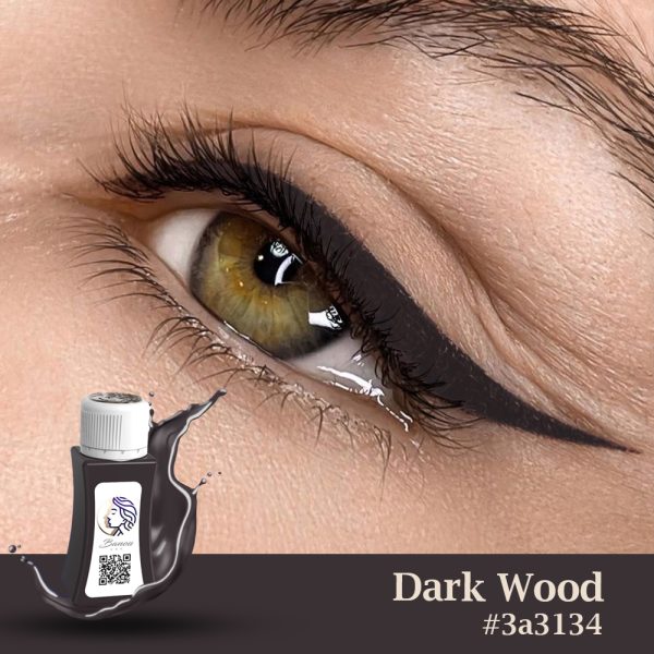 Eyeliner Pigment Dark Wood Permanent Makeup Cosmeticbybanou