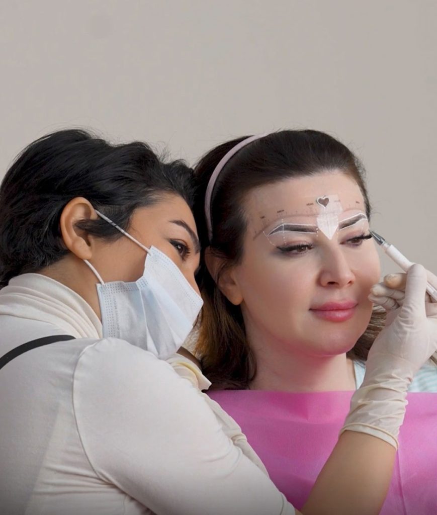 Flawless Brow Correction and Ombre Blend Cosmeticbybanou
