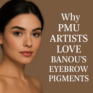 Why PMU Artists Love Banou's Eyebrow Pigments Cosmeticbybanou