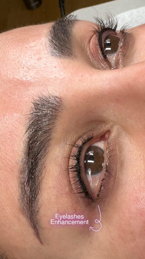 Eyelash Enhancement Tattoo Nancy Akbari Cosmeticbybanou