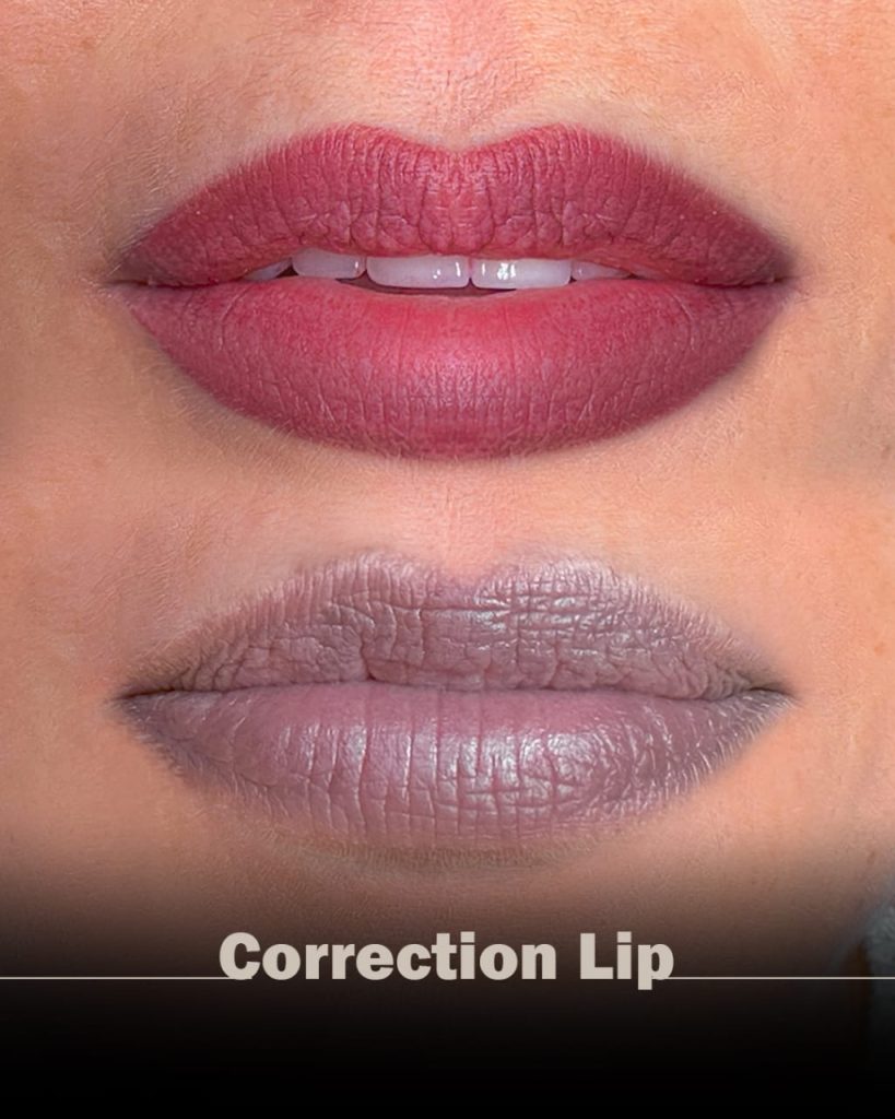 Dark Lip Neutralization with Natural Color Correction by Nancy Akbari Cosmeticbyabnou