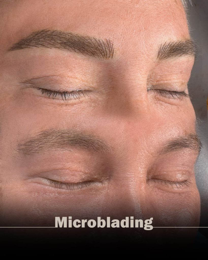Natural Eyebrow Microblading Results Nancy Akbari Cometicbybanou