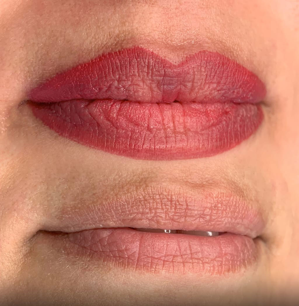 Natural Lip Blush Tattoo Nancy Akbari Cosmeticbybanou