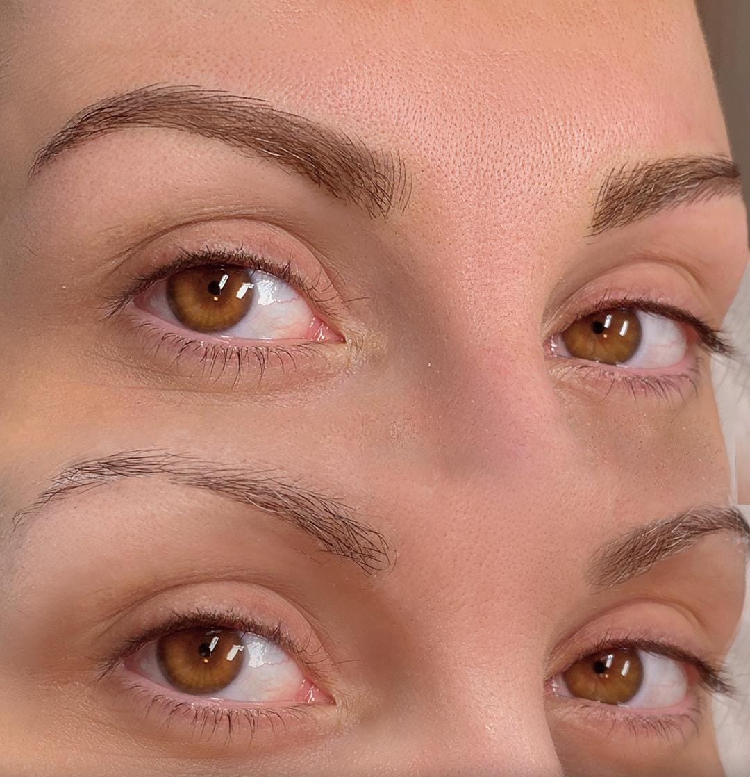 Eyebrow Microshading with Sunny Brown Pigment Cosmeticbybanou