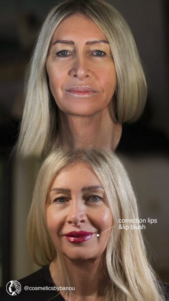 Correction Lips and Lip Blush Combination by Nancy Akbari Cosmeticbybanou