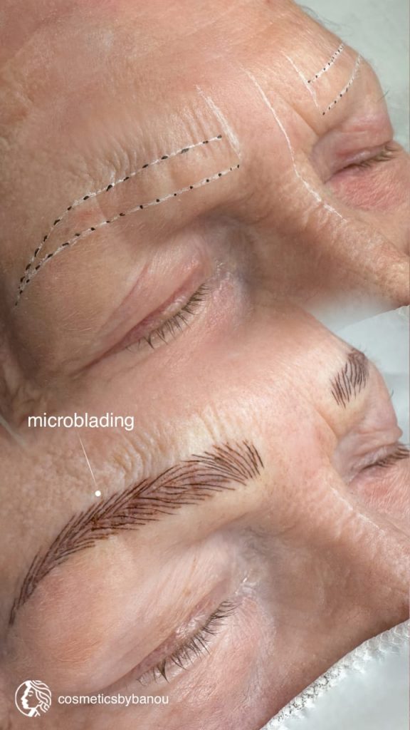 Microblading Transformation Brows by Nancy Akbari Cosmeticbybanou