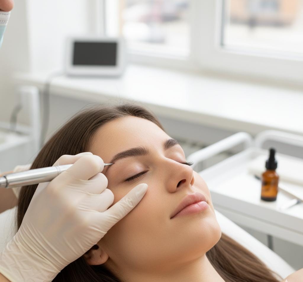 Microblading for Alopecia in Beverly Hills Cosmeticbybanou