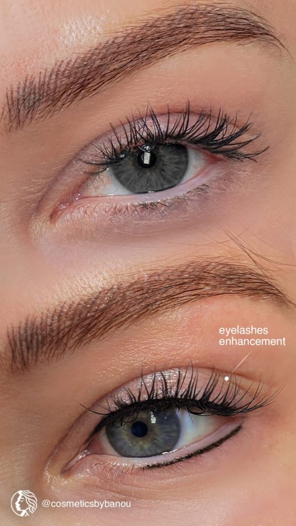 Natural Lash Line Tattoo by Nancy Akbari Cosmeticbybanou