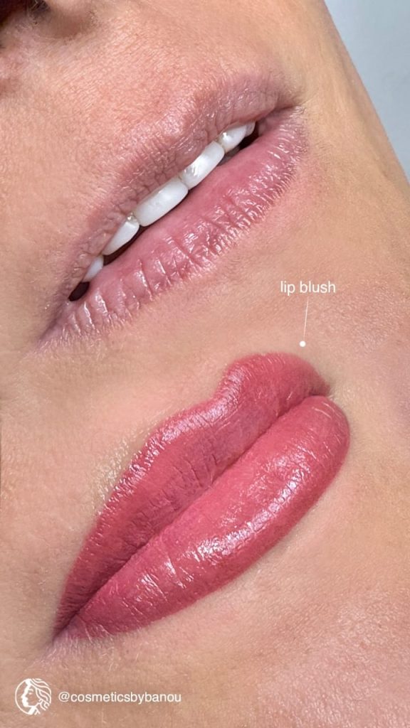 Natural Lip Blushing by Nancy Akbari Cosmeticbybanou