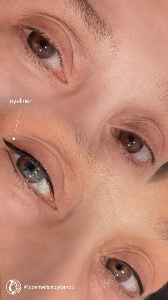 Permanent Eyeliner Transformation by Nancy Akbari Cosmeticbybanou