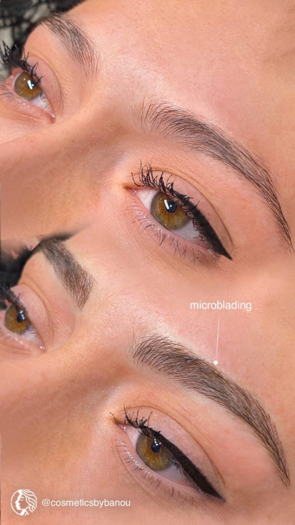 Microblading Eyebrow Beverly Hills by Nancy Akbari Cosmeticbybanou