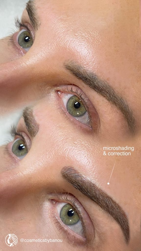 Microshading Eyebrow and Correction by Nancy Akbari Cosmeticbybanou